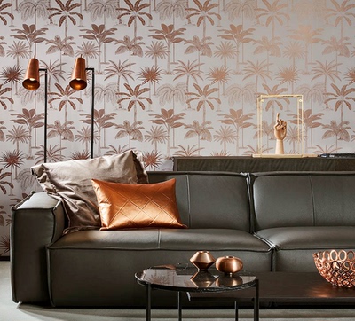 比利时进口无纺布背景墙壁纸