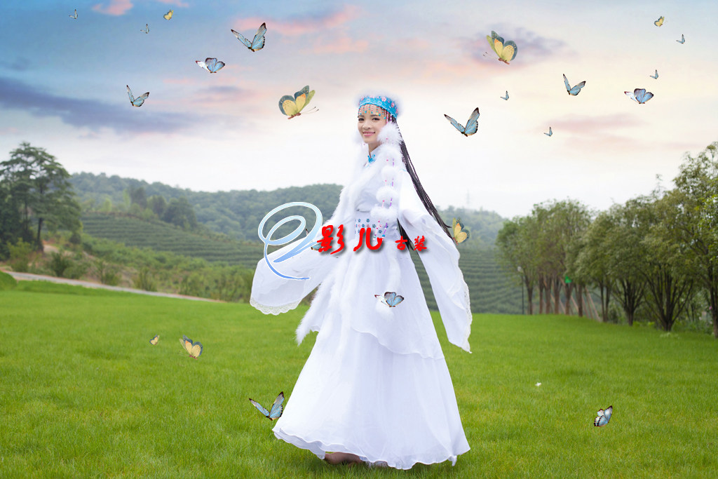 影视古装刘丹版香妃服装含香服装民族服装/舞台装