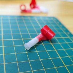 伸缩庆生小喇叭/吐舌头吹头蜥蜴青蛙玩具配件塑料玩具吹龙BB叫