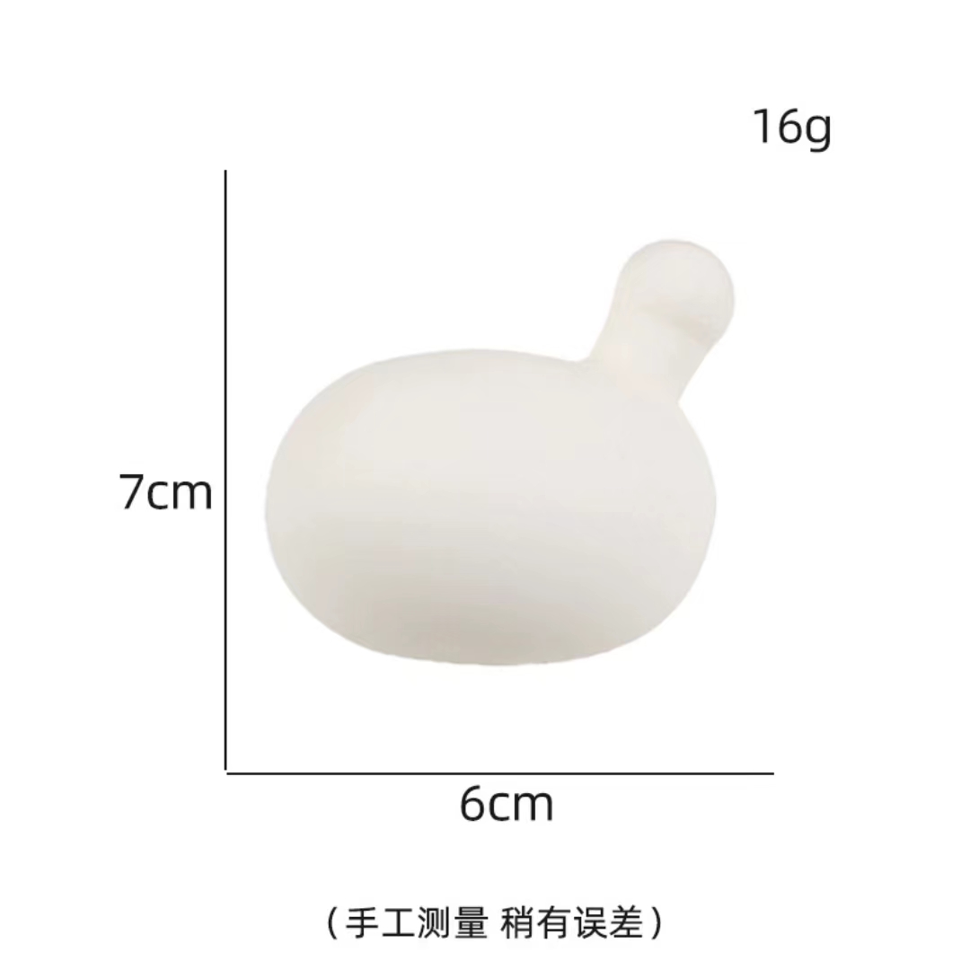 网红吐泡泡玩偶内芯硅胶解压气囊公仔辅料配件气泡球囊玩具礼物