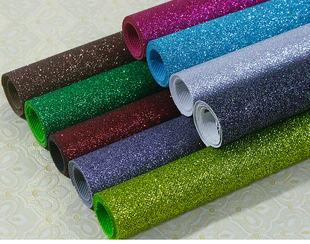 包邮 24色闪光不织布 DIY手工装饰材料 反光墙纸壁布
