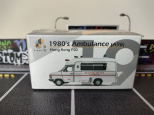 Tiny微影 仿真车模型大头 福特Transit MK2 皇家警车救护车合金
