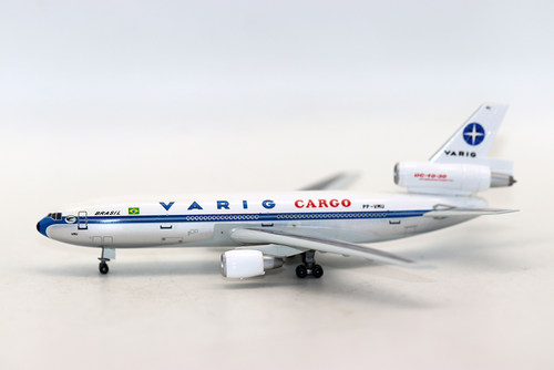 世纪1/400 Boeing 波音MD-10 VARIG Cargo巴西航空运输机模型
