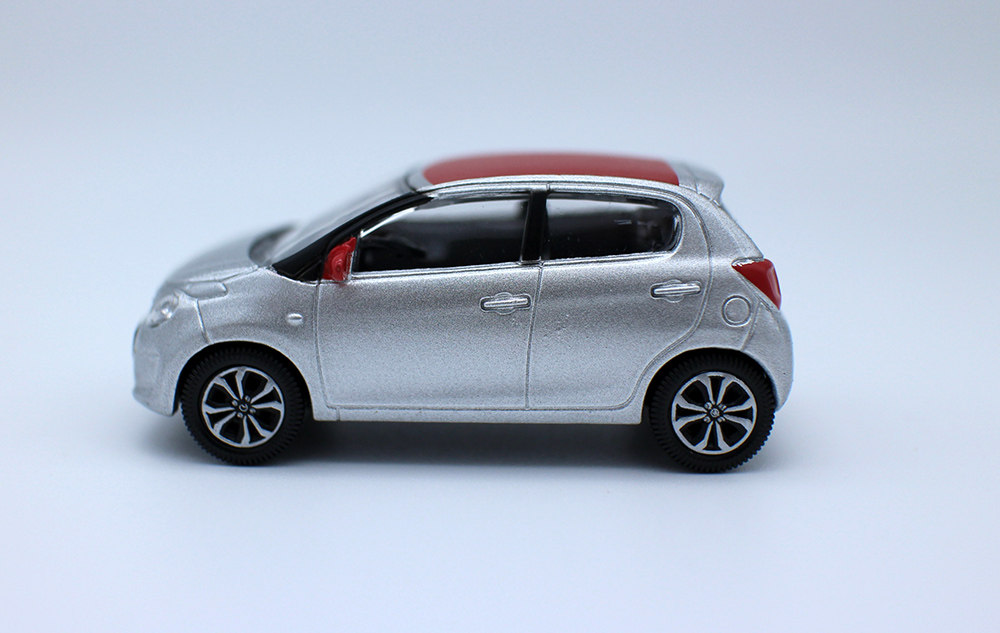 外贸 1/64 合金仿真玩具车模雪铁龙c1汽车模型 精品收藏摆件