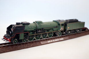 外贸1/87 241 P 16  SNCF 1950 HO火车模型法国蒸汽机车玩具摆件