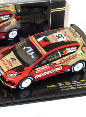 IXO 合金车 1 43 Fiesta 福*特嘉年华WRC 拉力赛车模型仿真玩具车