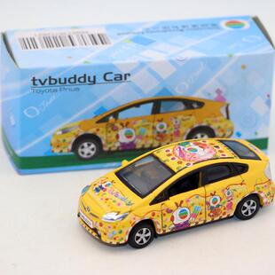 Tiny微影玩具 1 64 丰t田Prius普锐斯 TVBuddy 涂装玩具车摆件