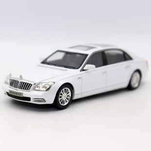 外贸1 43合金车 MAYBACH 迈巴赫62S加长版轿车模型精品收藏摆件