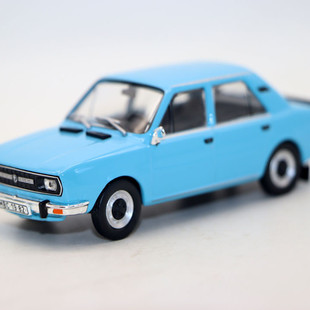 1/43合金车 SKODA斯柯达120L汽车模型 怀旧经典玩具摆件