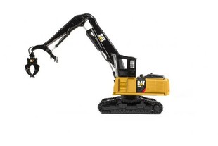 CAT工程车1/50卡特568LL夹木机伐木林业机械模型合金收藏摆件