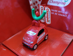 1/43合金车 SMART赛车模型 拉力巡回赛广告车 纪念收藏礼品