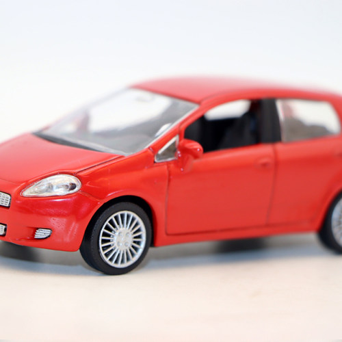 原厂1/43合金车朋多索菲亚特汽车