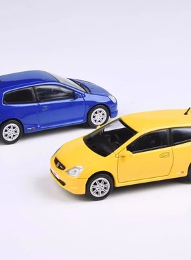 PARA64合金车 1/64 Civic Type R EP3 本田思域汽车模型摆件