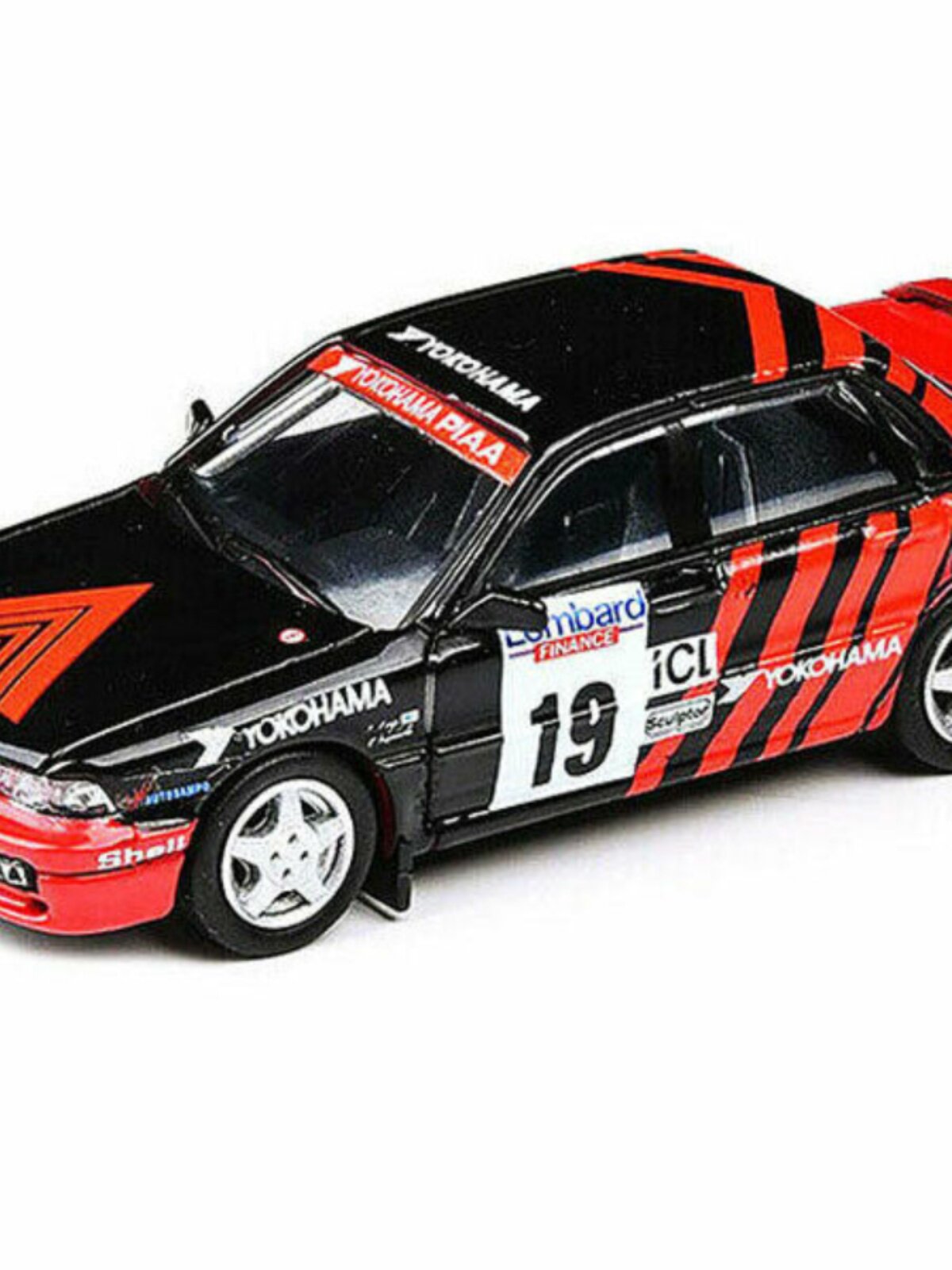 PARA64 합금 자동차 1|64 GALANT MITSUBISHI GALANT VR-4 랠리 자동차 모델 장식품 클래식