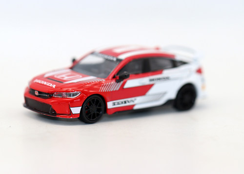 PARA本田思域Type R FL5跑车赛车模型1/64合金汽车摆件