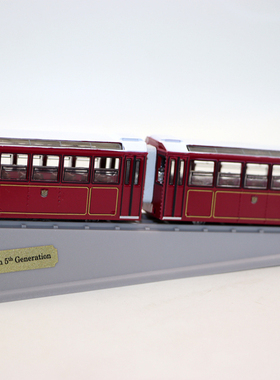 TINY微影 The Peak Tram 5th香港山顶缆车第五代模型合金车摆件
