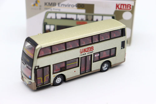 tiny微影香港kmb双层巴士玩具车