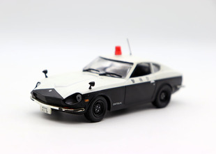 外贸Atlas合金车1 43 Datsun 240Z 达特桑汽车警车模型经典摆件