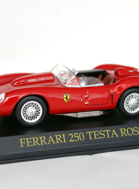 外贸1 43合金车 Feerrari 250 Testa Rossa 法啦利跑车仿真模型