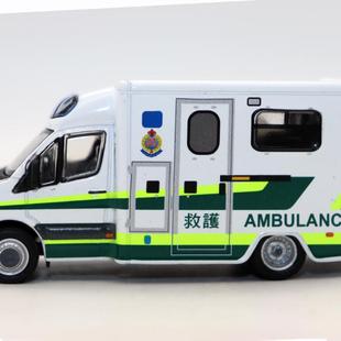 Tiny 50微影1:76奔C驰Sprinter斯宾特香港医疗辅助队救护车模型