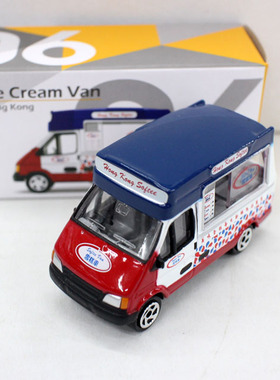 Tiny 06微影1/64合金车 ICE CREAM VAN香港富豪雪糕车冰淇淋 怀旧