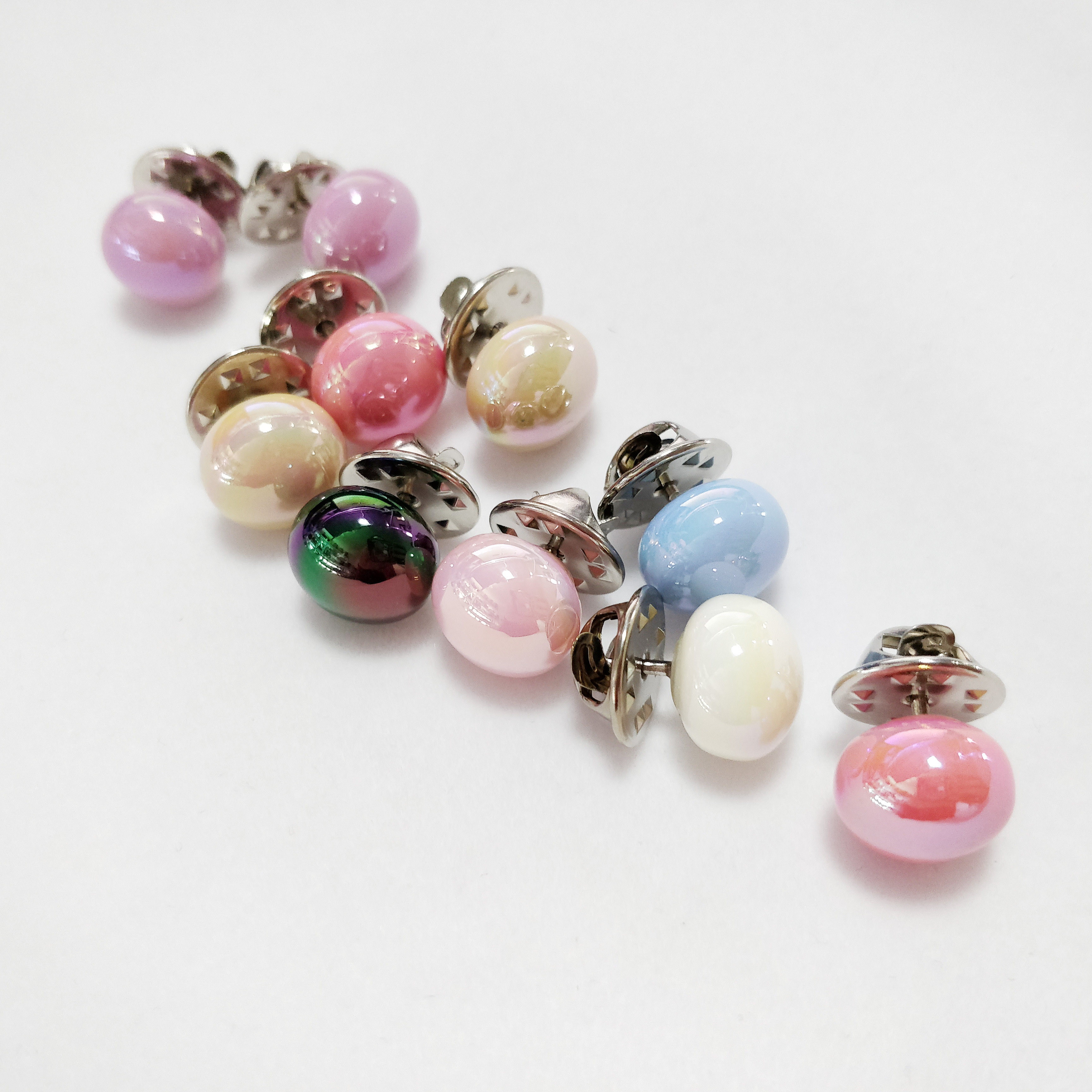 노출 방지 진주 단추 셔츠 숨겨진 단추 바느질이 필요 없는 보이지 않는 단추 의류 브로치 셔츠 고정 칼라 장식 단추