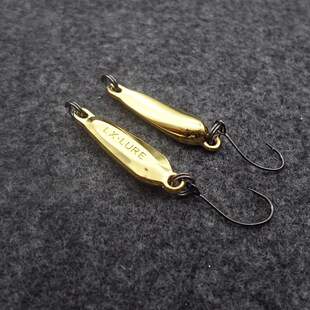 超小光速亮片定制路亞亮片路亚饵1.2克马口翘嘴鲈鱼饵fishinglure