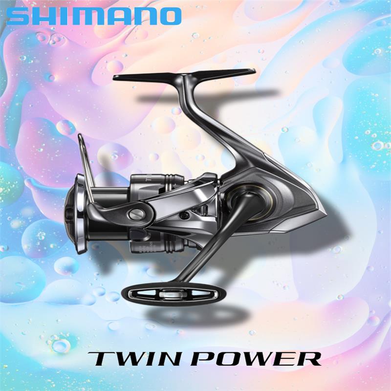 SHIMANO24款新款TWINPOWER路亚海钓船钓大物纺车轮听帕瓦耐用远投