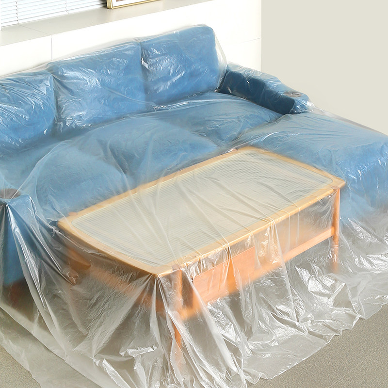 透明防尘膜家用遮盖防灰尘装修家具保护罩沙发盖布宿舍防尘塑料膜,居家布艺,万能盖巾,淘宝优惠券,粉丝福利购,淘宝优惠卷