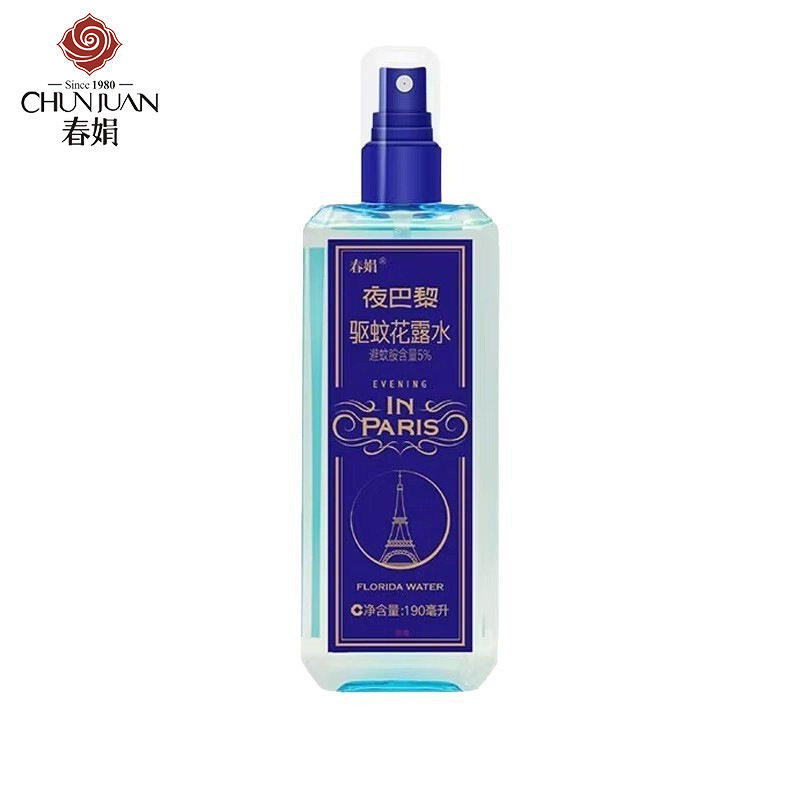 春娟夜巴黎喷雾花露水止痒防蚊去蚊成人香水户外驱蚊液蚊不叮正品