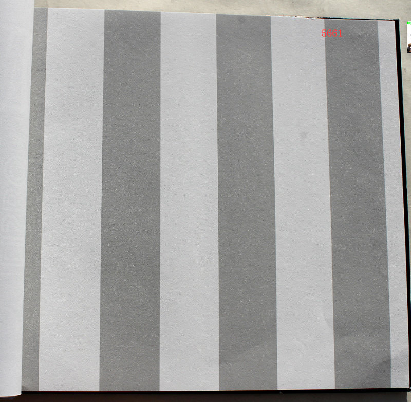 意大利进口现代简约蓝白条竖条壁纸5661 5662 5664 5665