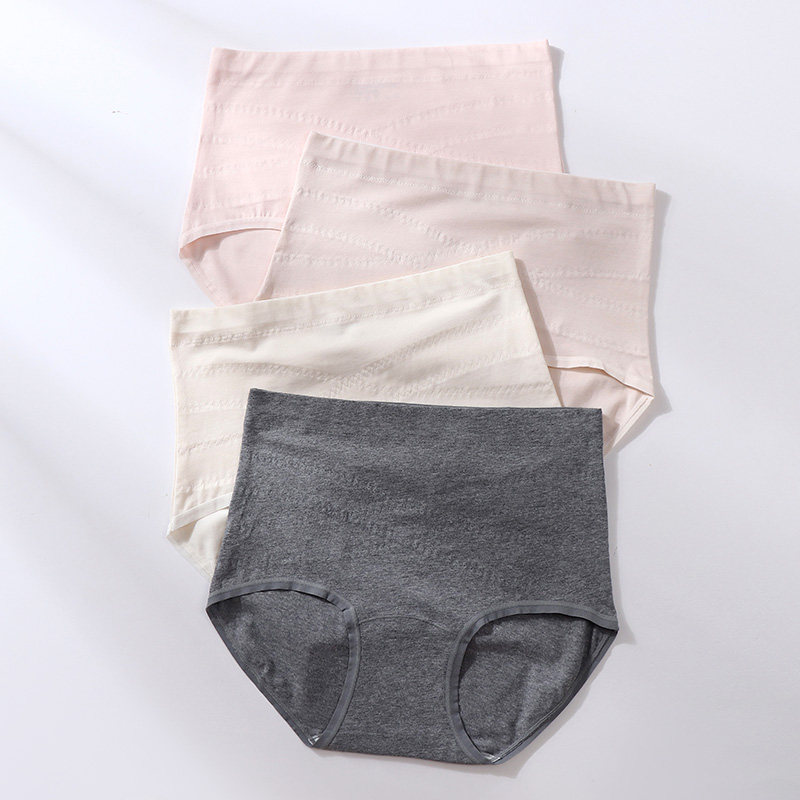 经典高腰X交叉收腹内裤女包臀裸感无痕大码纯棉弹力透气裆三角裤,女士内衣/男士内衣/家居服,女三角裤,淘宝优惠券,粉丝福利购,淘宝优惠卷