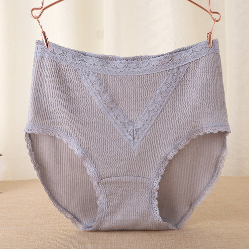 日单中高腰纯棉内裤女收腹提臀