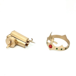 第五人格cos服病患金皮求生者逃罪之人病患cosplay  王冠+护手