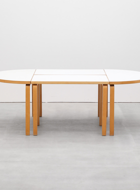 coznap 中古｜芬兰产 Alvar Aalto 设计 组合桌