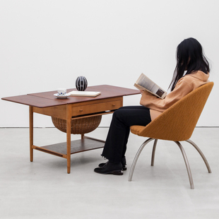 coznap 中古|丹麦产 Hans J. Wegner 设计AT33 缝纫桌 边桌 边几