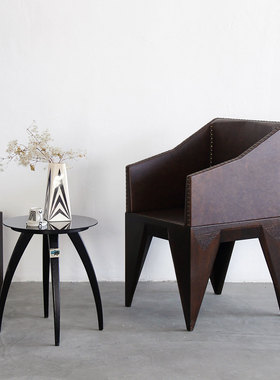 coznap 全新 | 捷克立体派 Vlastislav Hofman 橡木扶手椅 现货