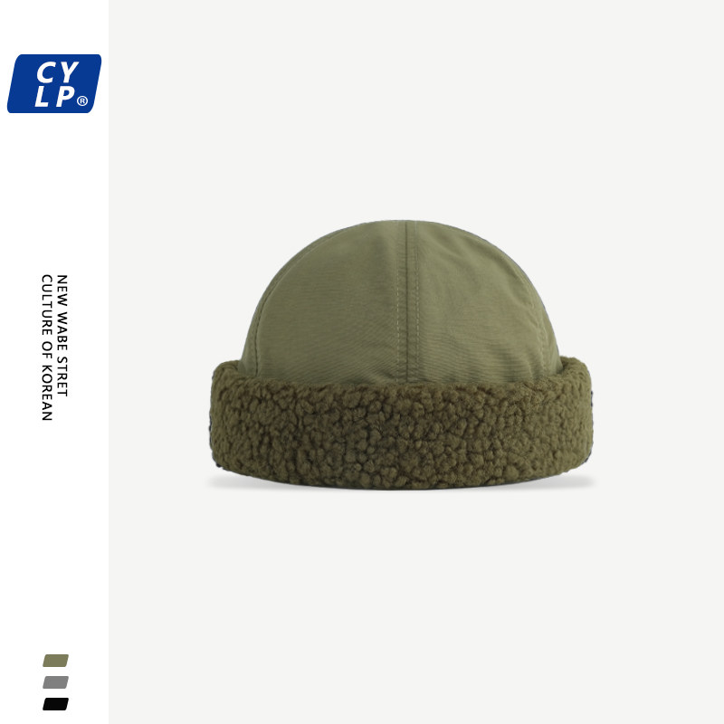 地主帽逛街时尚男女秋冬季瓜皮帽