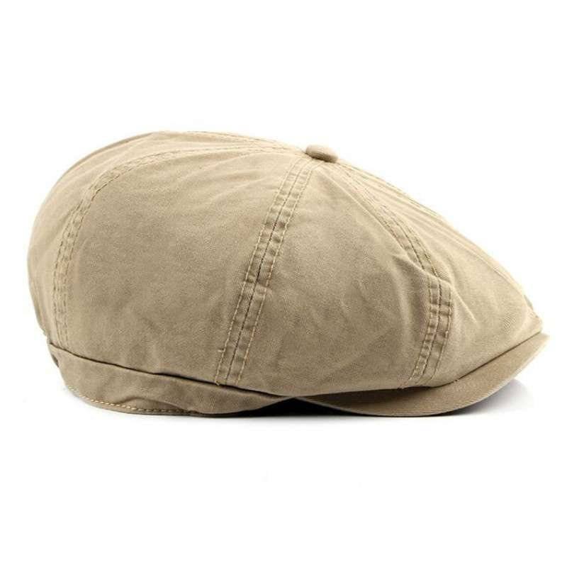 复古经典贝雷帽男女平顶鸭舌帽