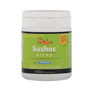 萨沙/萨莎关节灵粉Sashas 150g 泰迪金毛等宠物狗猫关节炎修复