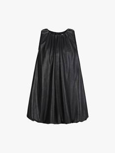 littlemoco童装正品女童环保皮无袖背心连衣裙公主裙KBE3DRS012