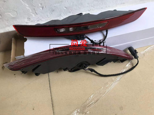 适用保时捷玛卡后杠灯防撞灯LED灯 Macan 后雾灯反光灯95B 防雾灯