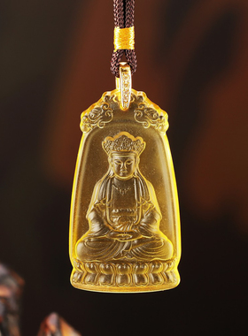 财神老舅 毗卢观音遮那佛大日如来佛像吊坠释迦摩尼项链挂件饰品