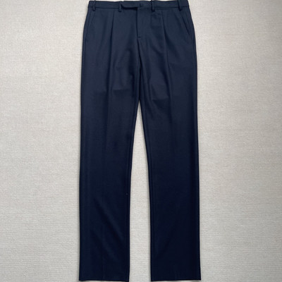 聚鹏名品Andre Maurice 深蓝羊毛长裤男士百搭时尚休闲裤商务简约