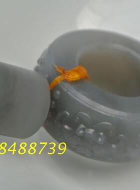 天然手把件扳指男款新疆和田玉