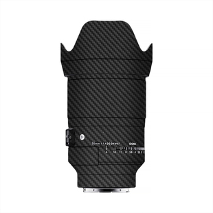 漫步驴适用于适马35F1.4 DG DN索尼口彩色皮肤镜头贴膜镜身贴纸贴