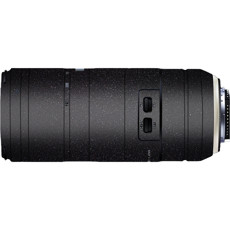 漫步驴腾龙a034 70-210mmf4 vc usd保护膜贴纸无痕背胶彩色佳能口