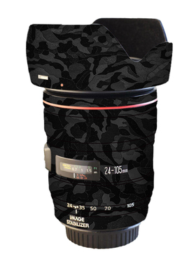 漫步驴适用于佳能EF24-105f4一代镜头改色膜保护贴膜无痕背胶贴纸