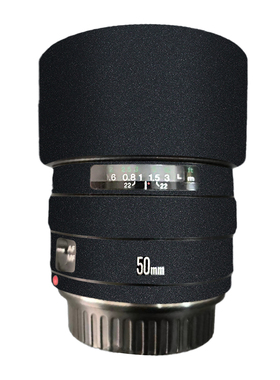 漫步驴适用于佳能EF50F1.4镜头保护贴膜个性贴纸贴皮彩色皮肤贴皮