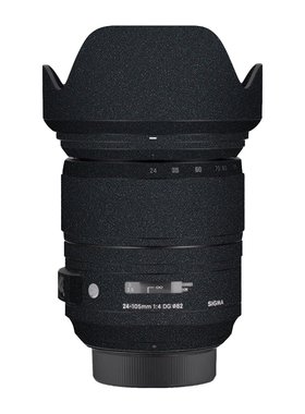 漫步驴适用于适马尼康FX口24-105F4镜头口保护贴膜贴纸贴皮彩贴纸